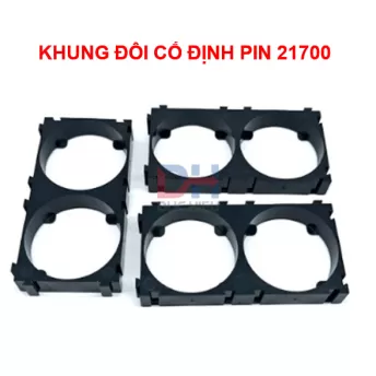 Khung cố định pin 18650 / 21700 / 26650 / 32140 / 33140. Nhựa ABS chất lượng cao